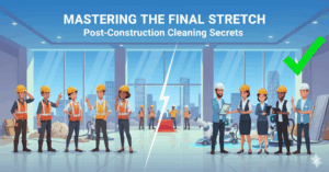 Post Construction Cleaning Delays in Final Cleans